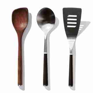 The Three Tool Kitchen Utensil Set Almost Black