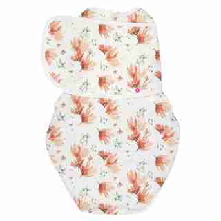 embé 2-Way Swaddle Original Blush Blossom