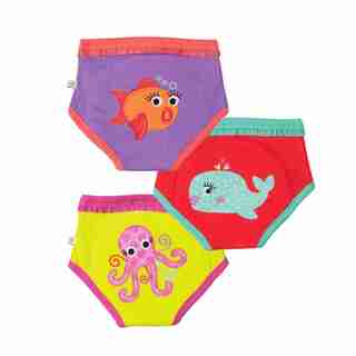 ORGANIC TRAINING PANTS, OCEAN FRIENDS GIRLS 2T/3T