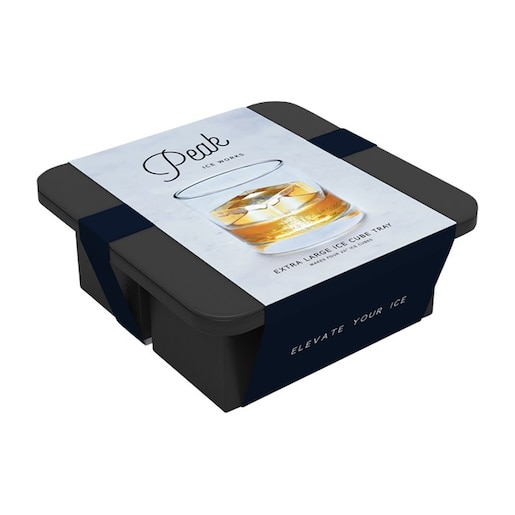 Peak Extra Large Ice Cube Tray Charcoal By W P Gifts Www Chapters Indigo Ca