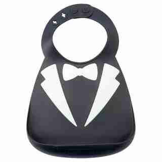 Make My Day Bavoir - Tuxedo, Noir