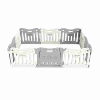 Baby Care™ FunZone Playpen Melange Grey