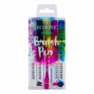ECOLINE BRUSH PENS 5PK PRIMARY