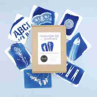 DIY Cyanotype kit, Cartes Postales