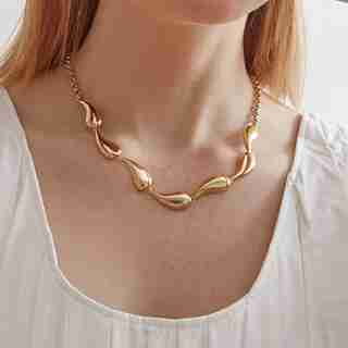 Waterway Collar, Gold