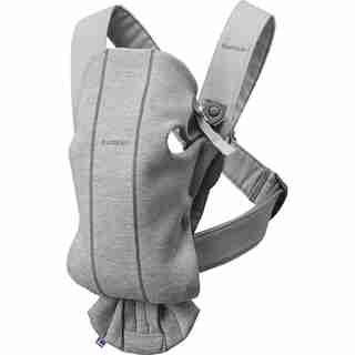 BabyBjörn Baby Carrier Mini 3D Jersey - Light Grey