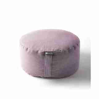 Mod Meditation Cushion, Fig Linen