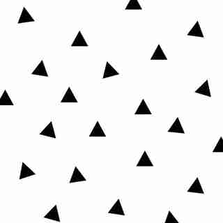 Mini Triangles Wall Decal – Black