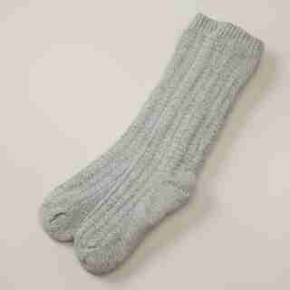 Men’s Box Stitch Reading Socks™, Grey