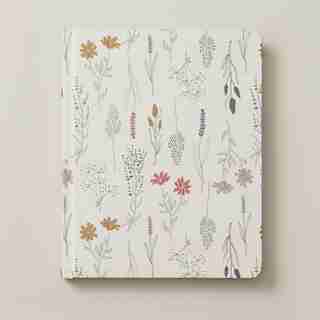NŌTA GOOD EARTH HARDCOVER JOURNAL LARGE WILDFLOWERS
