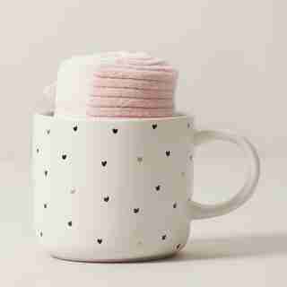 MUG & SOCK GIFT SET HEARTS