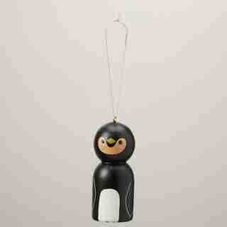 ORNEMENT EN BOIS – PINGOUIN