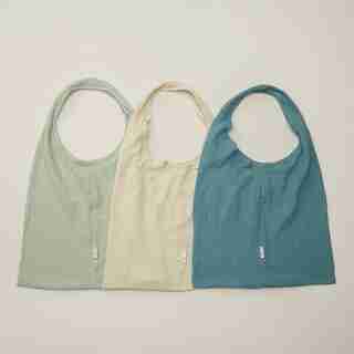 FOURRE-TOUT EN MOUSSELINE DE COTON – TONS FROIDS (ENSEMBLE DE 3)