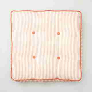 INDOOR/OUTDOOR TUFTED LOUNGE PILLOW, PEACHES