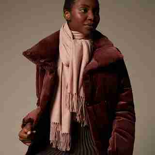 SUPERSOFT SCARF SOLID, SPARKLING ROSÉ