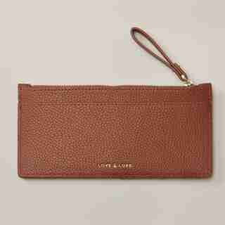 Zipper Cardholder, Adobe