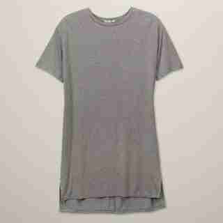 ROBE DE DÉTENTE – GRIS CHINÉ, MOYEN/GRAND