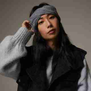 ALPINE HEADBAND, STEEL BLUE