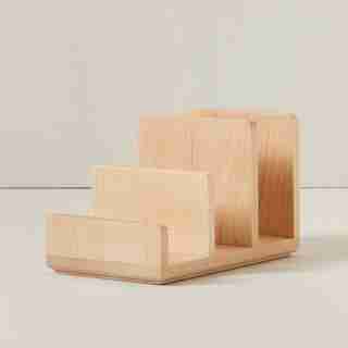 FSC MAPLE WOOD FILE SORTER