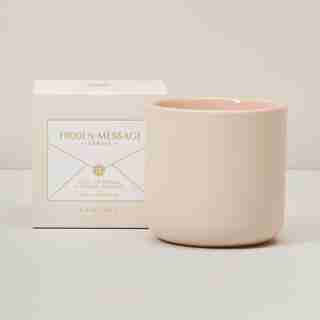 LIGHT MY FIRE HIDDEN MESSAGE PINK CHAMPAGNE MINI CANDLE