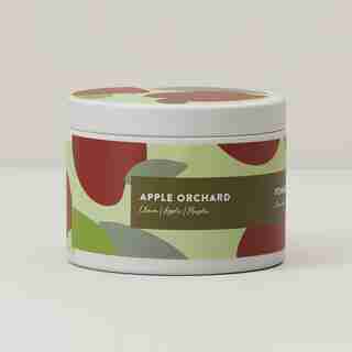 APPLE ORCHARD LARGE TIN CANDLE