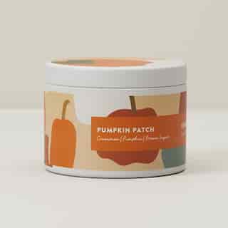 PUMPKIN PATCH LARGE TIN CANDLE