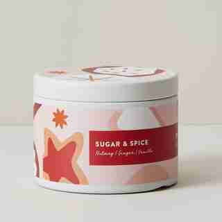 SUGAR & SPICE LARGE TIN CANDLE