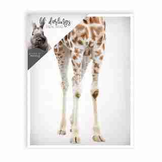 Wall Art, Baby Giraffe Bottom Print