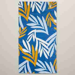 PRINTED BEACH TOWEL, PALMS