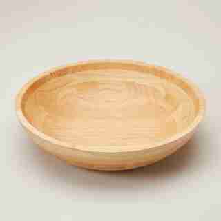 ASSIETTE CREUSE EN BOIS D’HÉVÉA – GRAND
