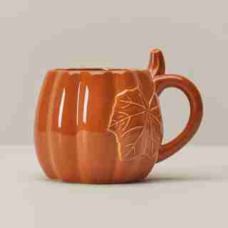 HARVEST FIGURAL MUG, PUMPKIN