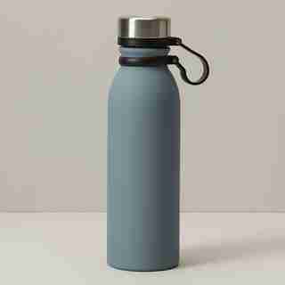 Insulated Water Bottle, Blue stone