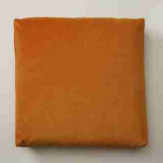 PILLOW COVER VELVET GUSSET, SIENNA 20” X 20”