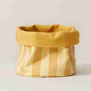 SMALL REVERSIBLE STORAGE BASKET, SUNFLOWER