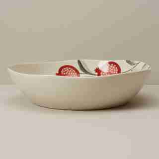 POMEGRANATE SERVING BOWL
