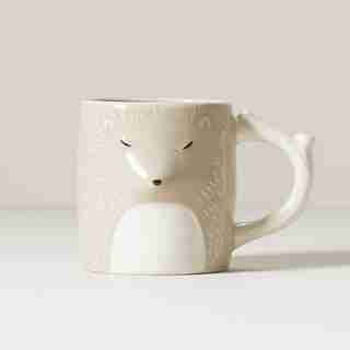 HEDGEHOG FIGURAL MUG