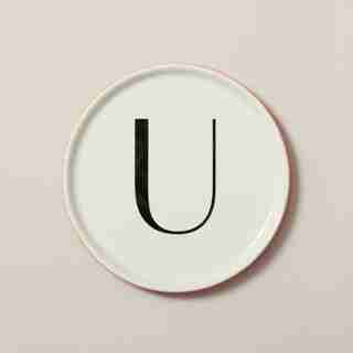 MONOGRAM TRINKET DISH U