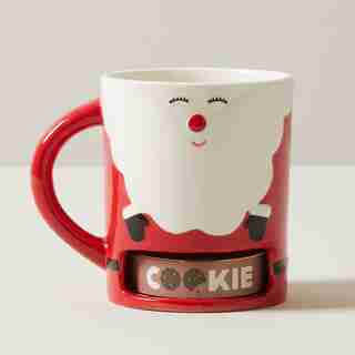 SANTA COOKIE POCKET MUG