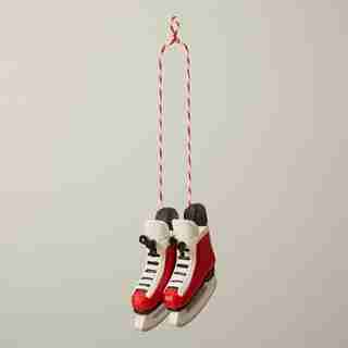 HOCKEY SKATES ORNAMENT