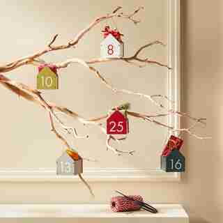 SET OF 25 MINI HOUSE ADVENT CALENDAR