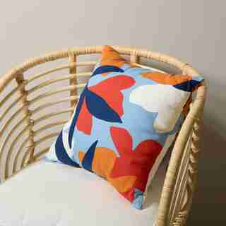 PRINTED OUTDOOR PILLOW MANDARINO 18” x 18”