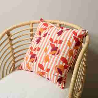 PRINTED OUTDOOR PILLOW CITRUS GROVE MANDARINO 18” x 18”
