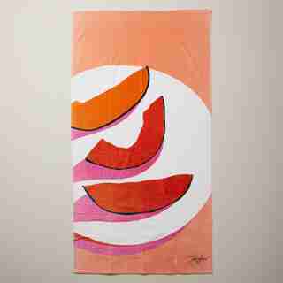 RACHEL JOANIS BEACH TOWEL MELON