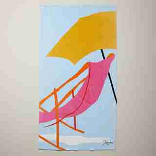 RACHEL JOANIS BEACH TOWEL CHAIR