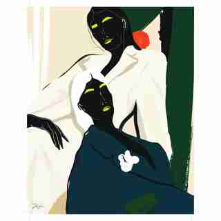 RACHEL JOANIS AT REST ART PRINT 8 X 10