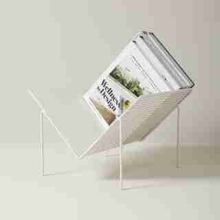 BOOK HOLDER GRID, IVORY