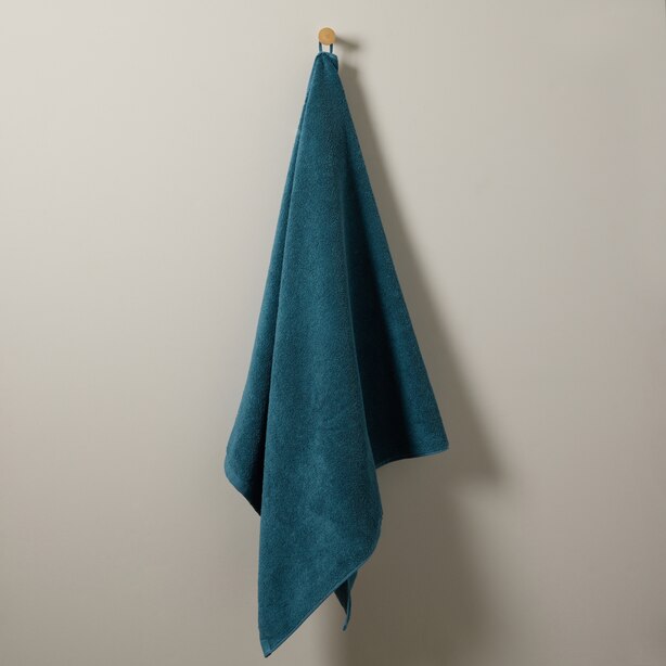 ORGANIC COTTON TERRY BATH TOWEL TEAL by OUI Gifts www.chapters