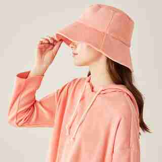 TERRY BUCKET HAT, CORAL