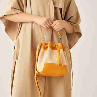 SAC À CORDONNET EN RAPHIA EDEN – NATUREL