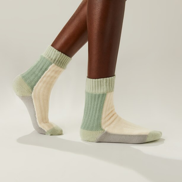 CHAUSSETTES DE LECTURE MI-MOLLET – JADE
